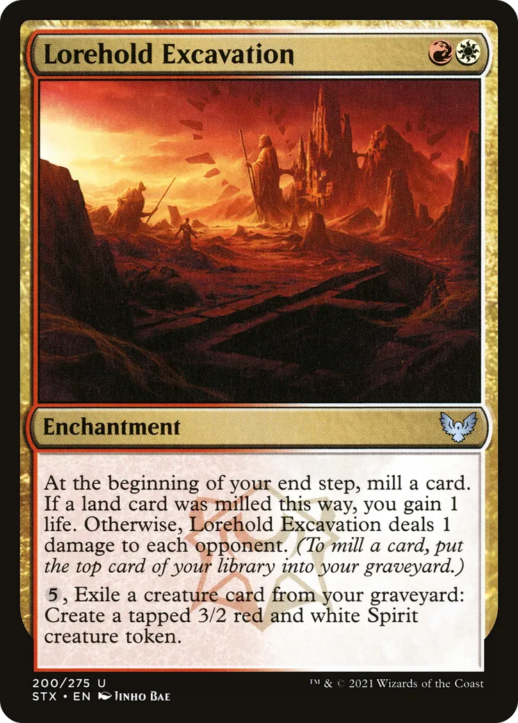Excavation de Forsapience — Strixhaven: School of Mages — Magic: The Gathering