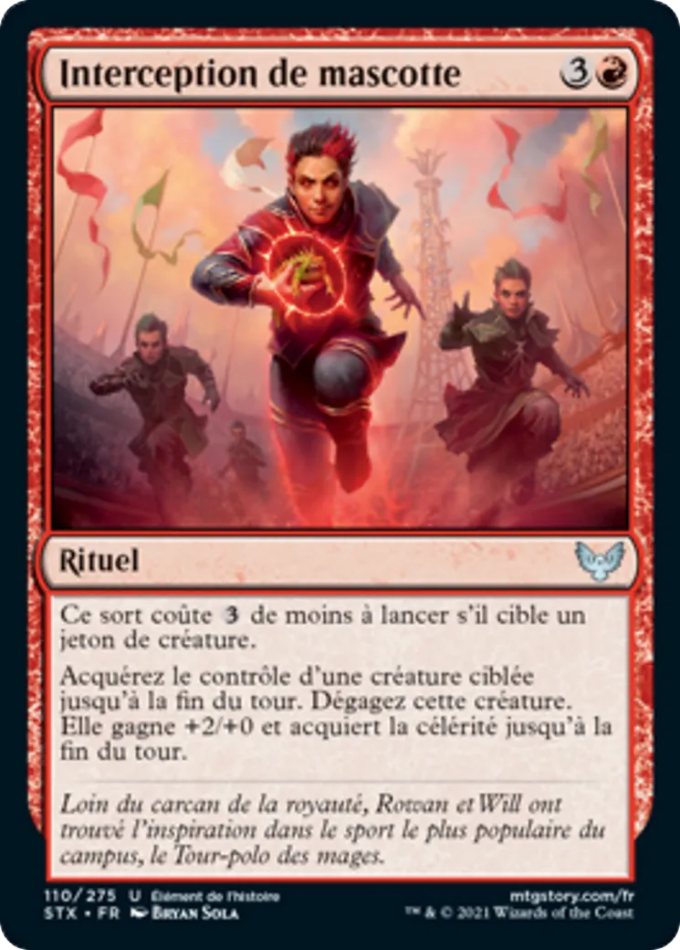 Interception de mascotte — Strixhaven: School of Mages — Magic: The Gathering