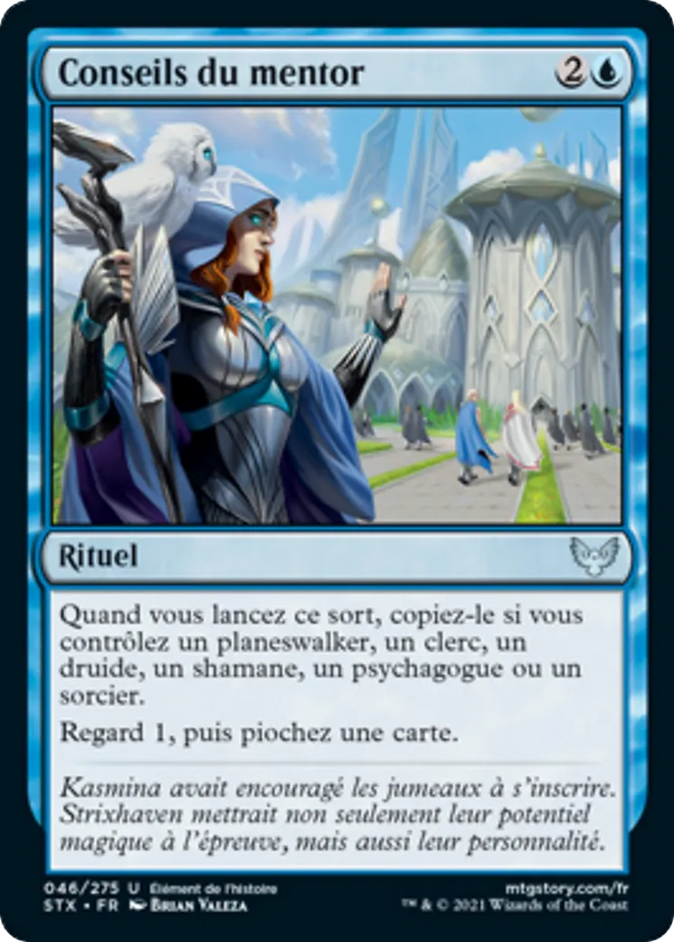Conseils du mentor — Strixhaven: School of Mages — Magic: The Gathering