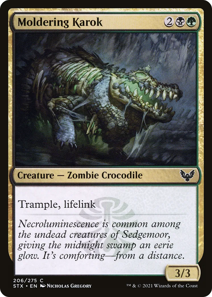 Moldering Karok — Strixhaven: School of Mages — Magic: The Gathering