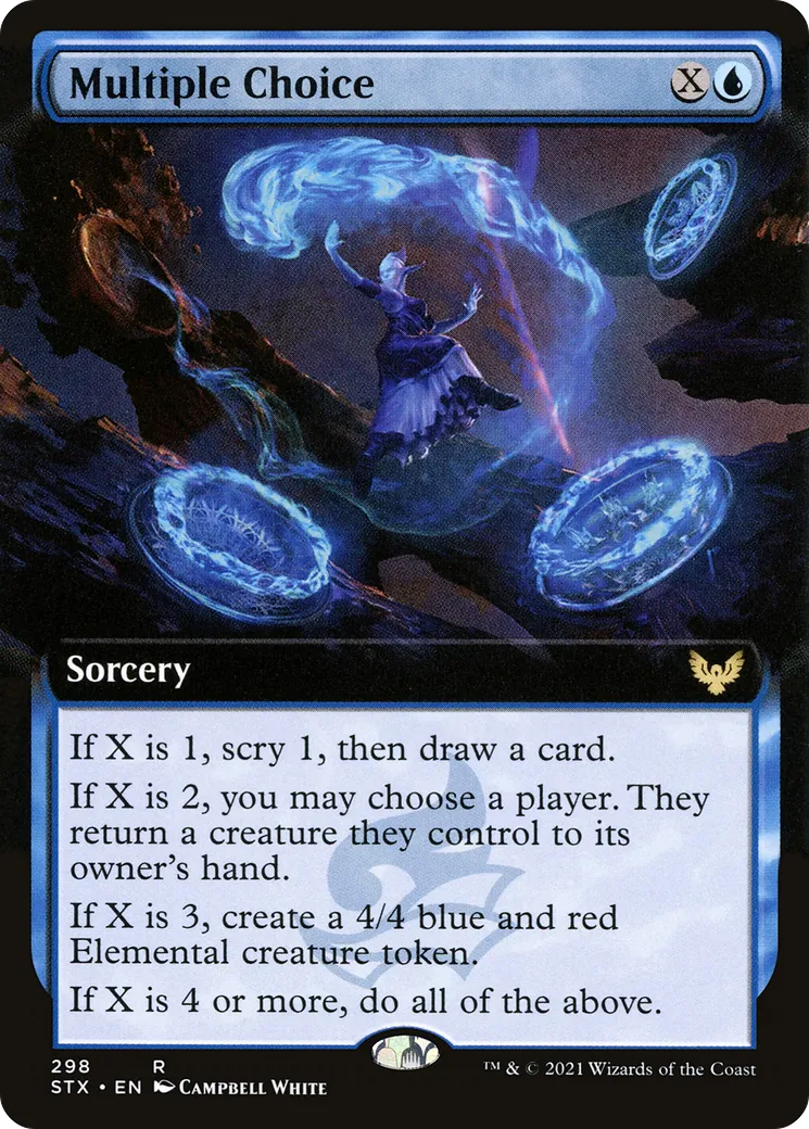 Multiple Choice — Strixhaven: School of Mages — Magic: The Gathering