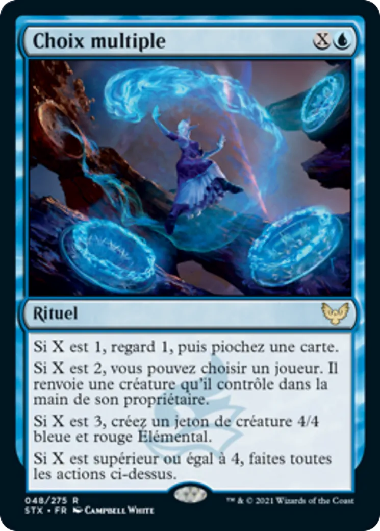 Choix multiple — Strixhaven: School of Mages — Magic: The Gathering