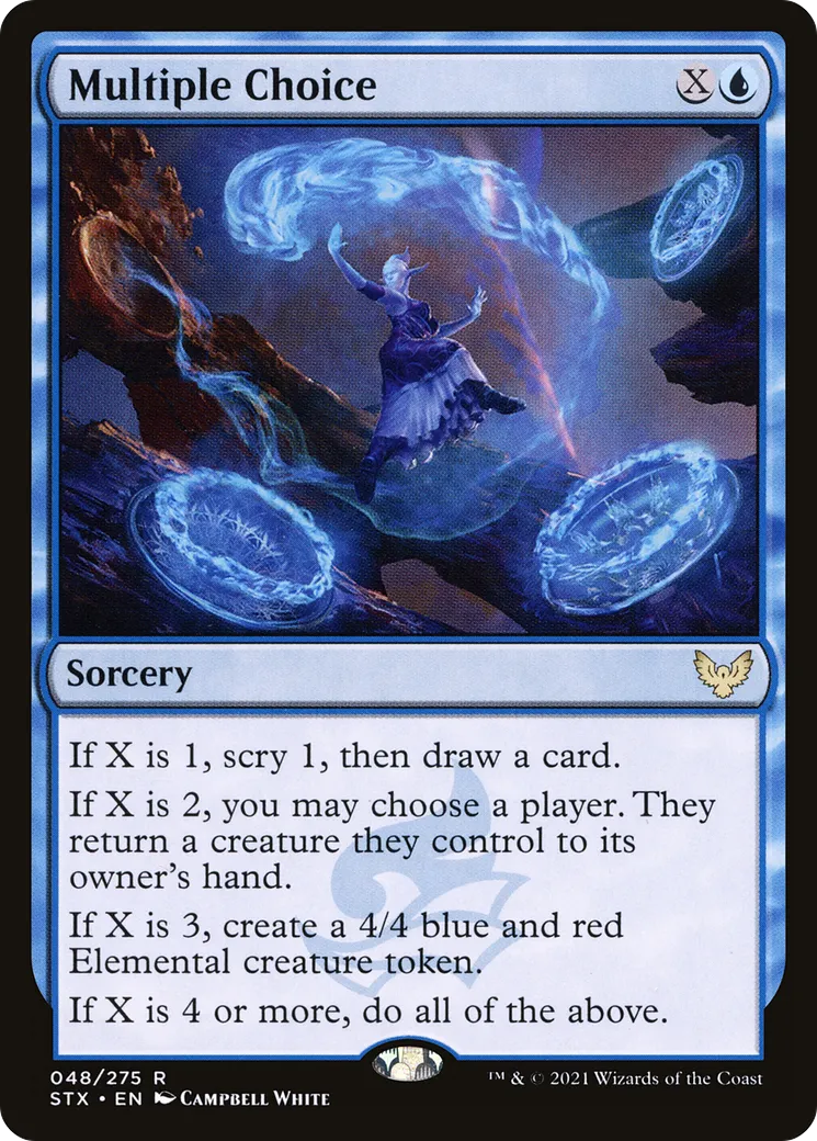 Choix multiple — Strixhaven: School of Mages — Magic: The Gathering
