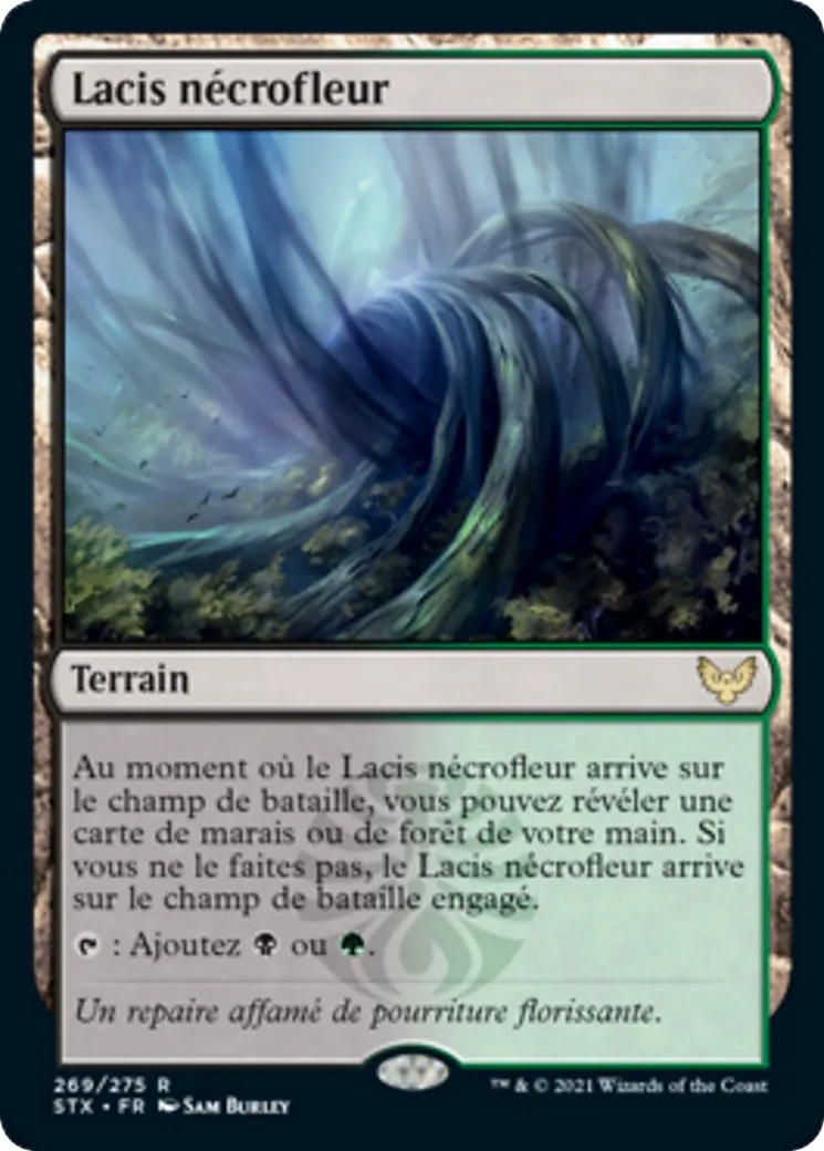 Lacis nécrofleur — Strixhaven: School of Mages — Magic: The Gathering