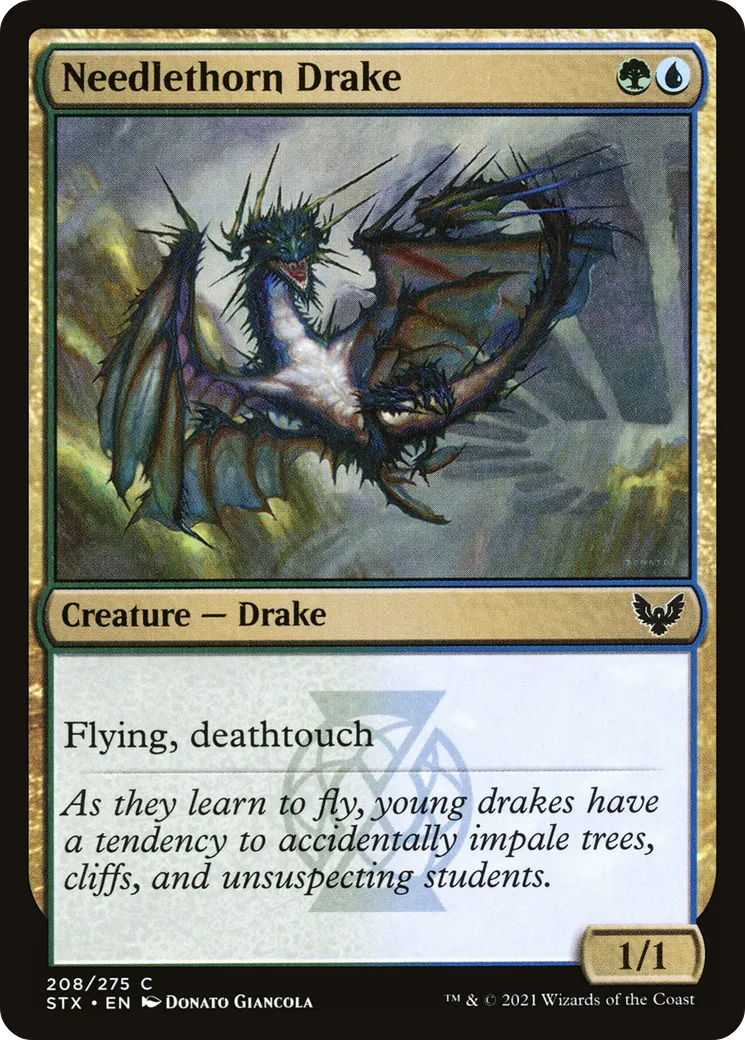 Needlethorn Drake — Strixhaven: School of Mages — Magic: The Gathering