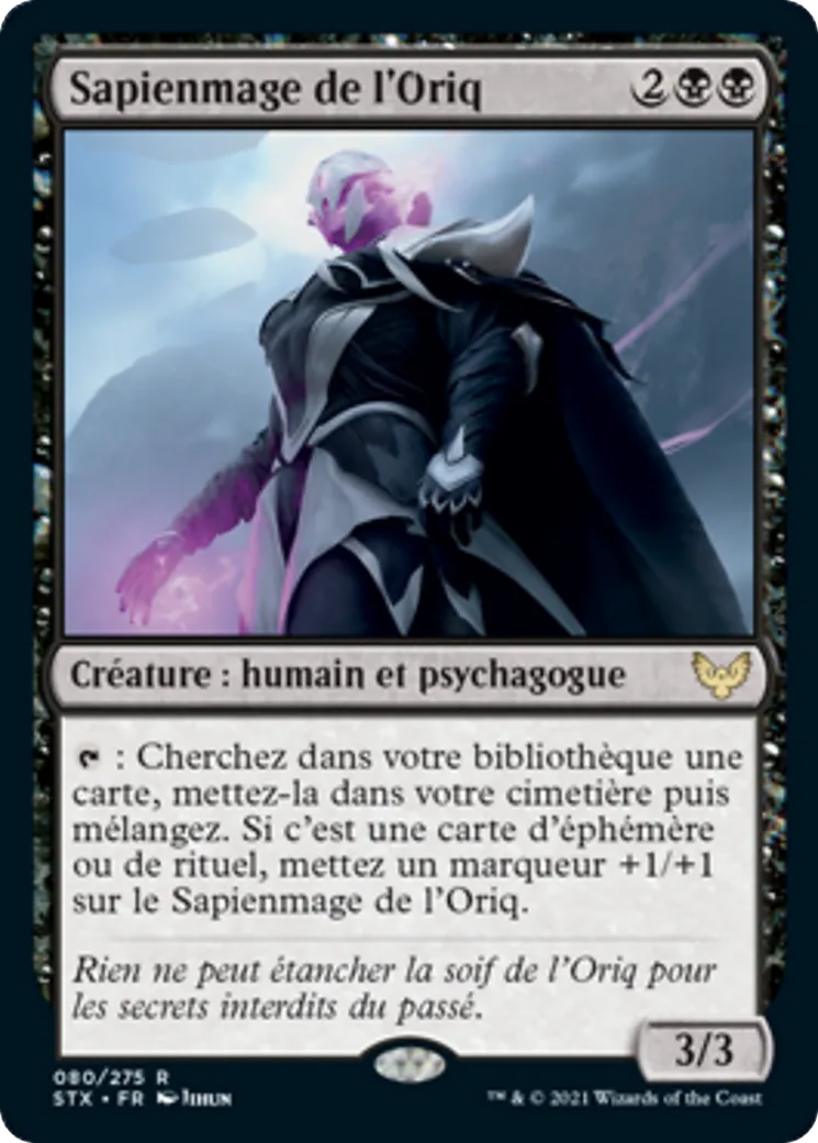 Sapienmage de l'Oriq — Strixhaven: School of Mages — Magic: The Gathering