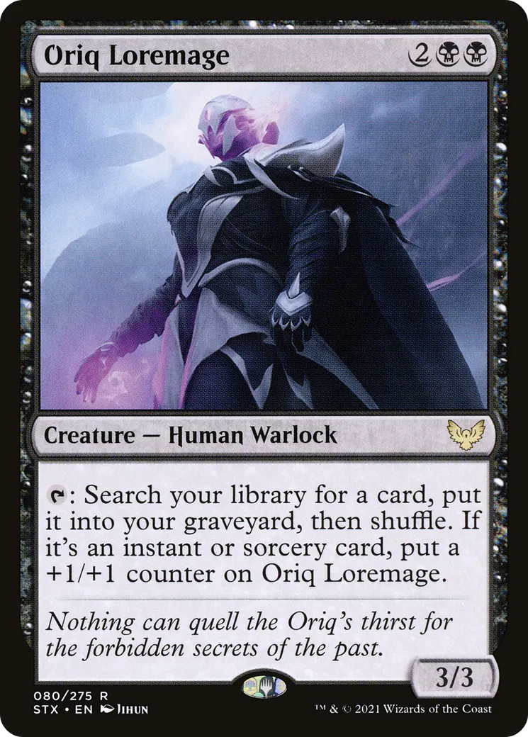 Oriq Loremage — Strixhaven: School of Mages — Magic: The Gathering