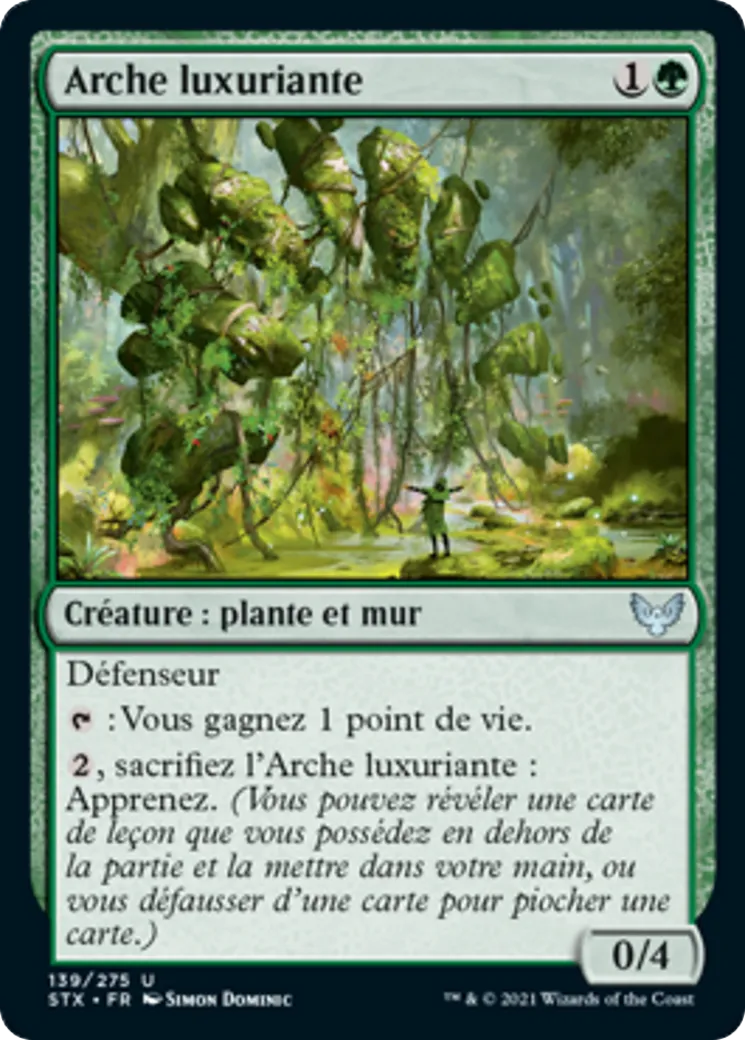 Arche luxuriante — Strixhaven: School of Mages — Magic: The Gathering