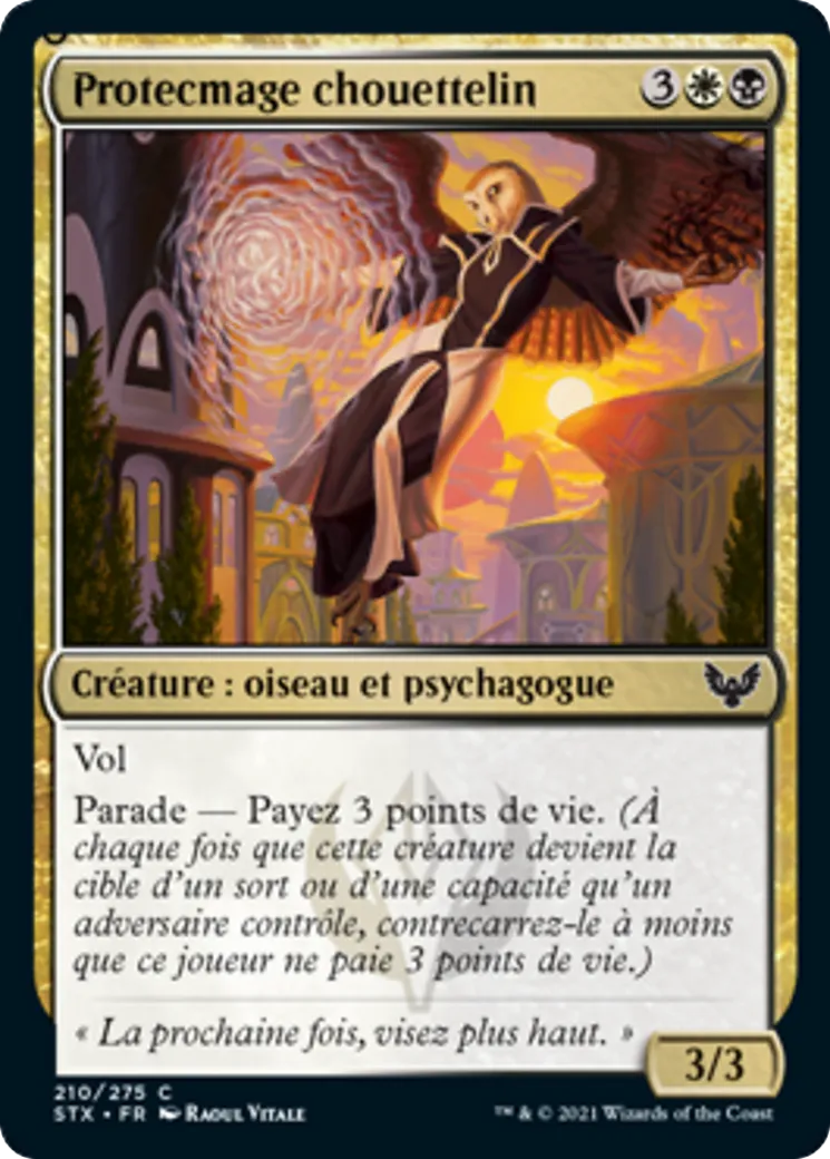 Protecmage chouettelin — Strixhaven: School of Mages — Magic: The Gathering
