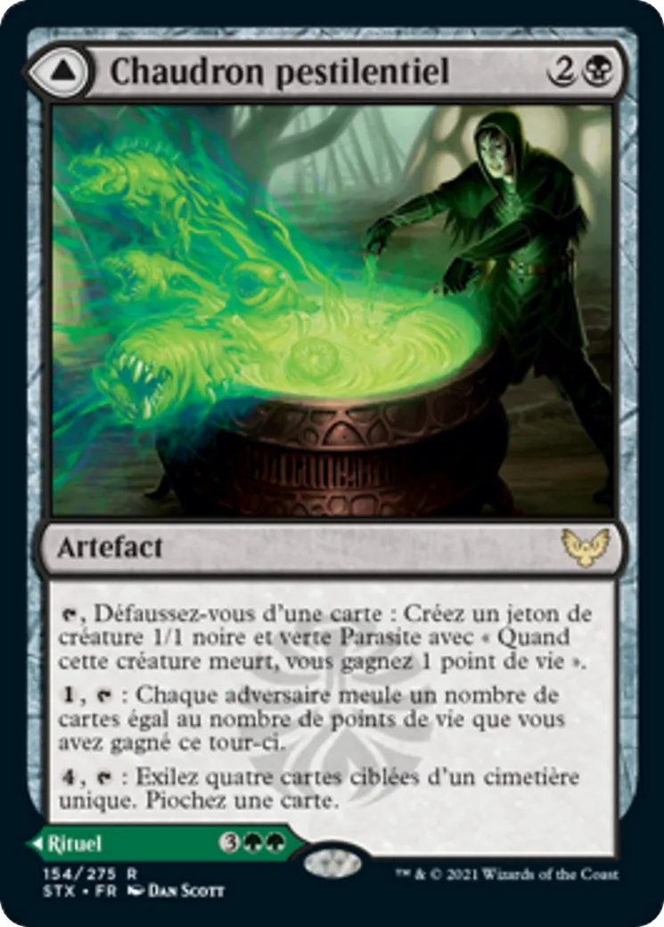 Chaudron pestilentiel // Explosion restauratrice from Strixhaven: School of Mages - Magic: The Gathering