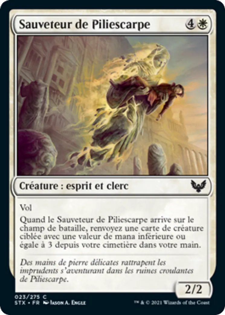 Sauveteur de Piliescarpe — Strixhaven: School of Mages — Magic: The Gathering