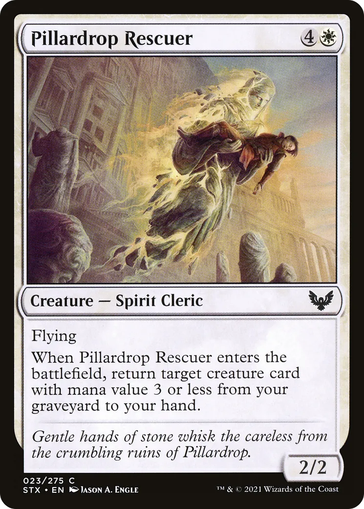 Pillardrop Rescuer — Strixhaven: School of Mages — Magic: The Gathering