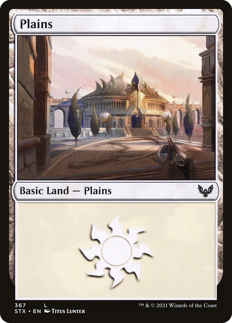 Plains — Strixhaven: School of Mages — Magic: The Gathering