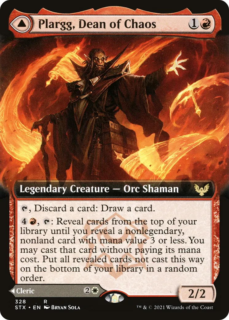 Plargg, Dean of Chaos // Augusta, Dean of Order — Strixhaven: School of Mages — Magic: The Gathering