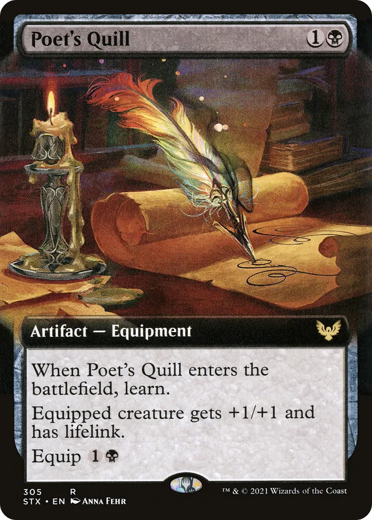 Poet's Quill — Strixhaven: School of Mages — Magic: The Gathering