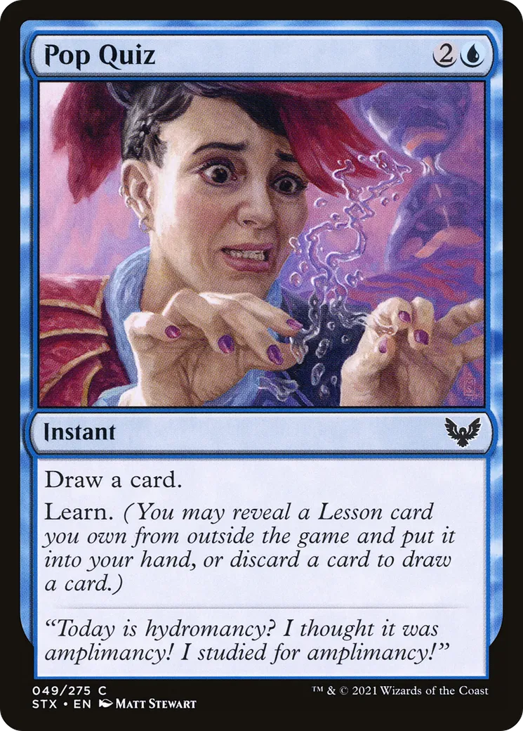 Interrogation surprise — Strixhaven: School of Mages — Magic: The Gathering