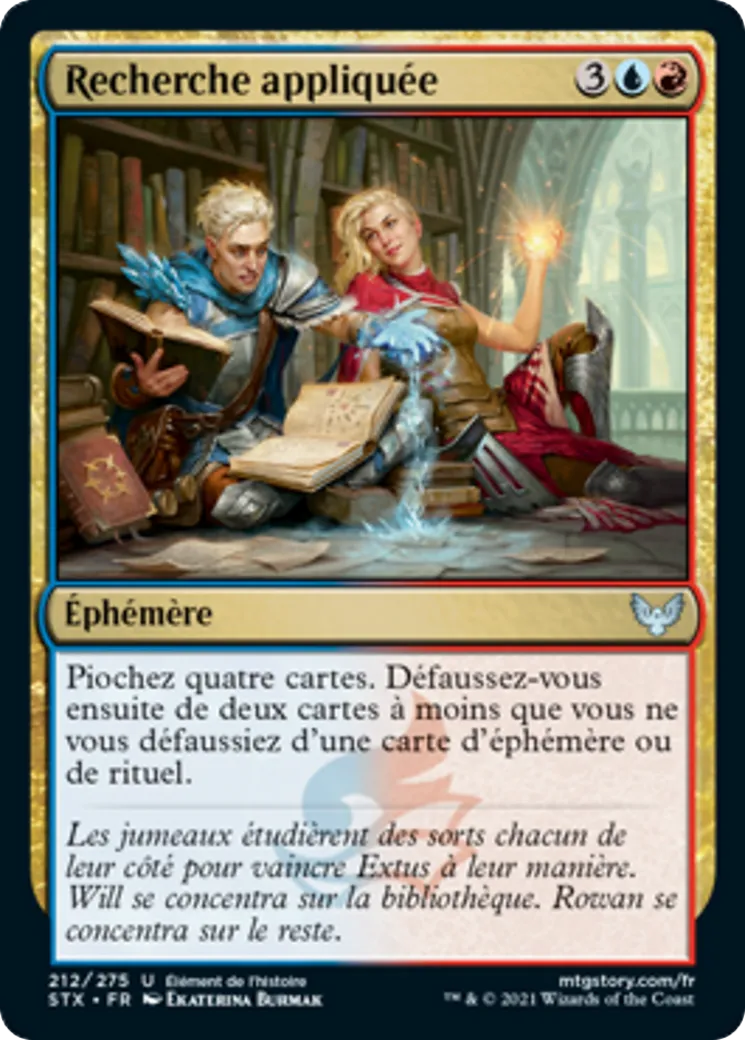 Recherche appliquée — Strixhaven: School of Mages — Magic: The Gathering