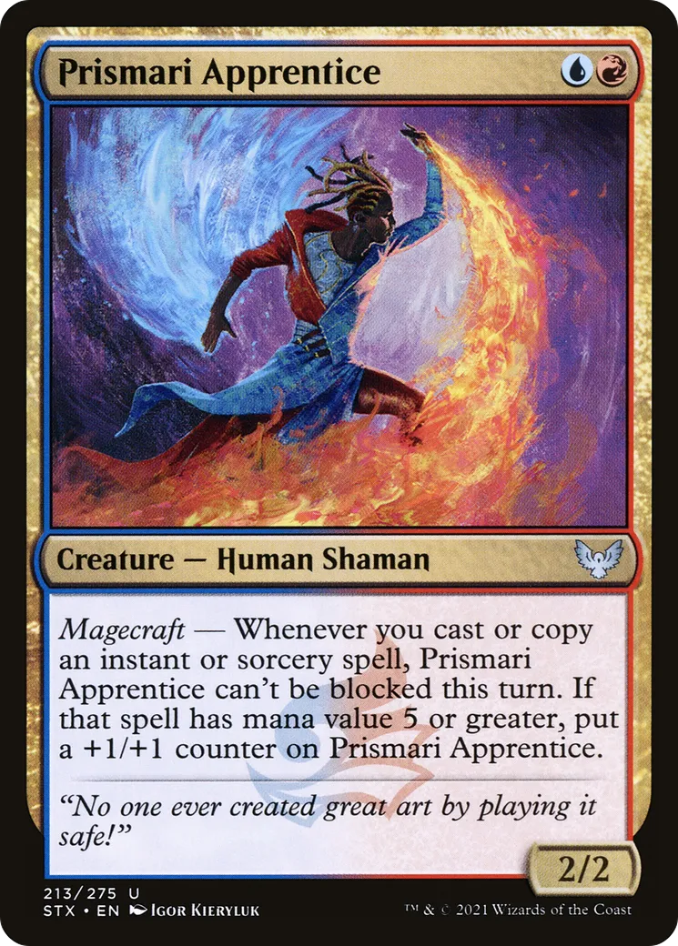 Apprentie de Prismari — Strixhaven: School of Mages — Magic: The Gathering