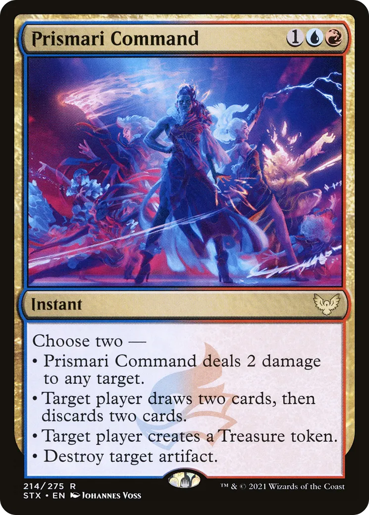Prismari Command from Strixhaven: School of Mages - Magic: The Gathering