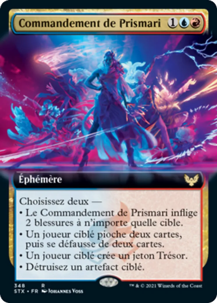 Commandement de Prismari — Strixhaven: School of Mages — Magic: The Gathering