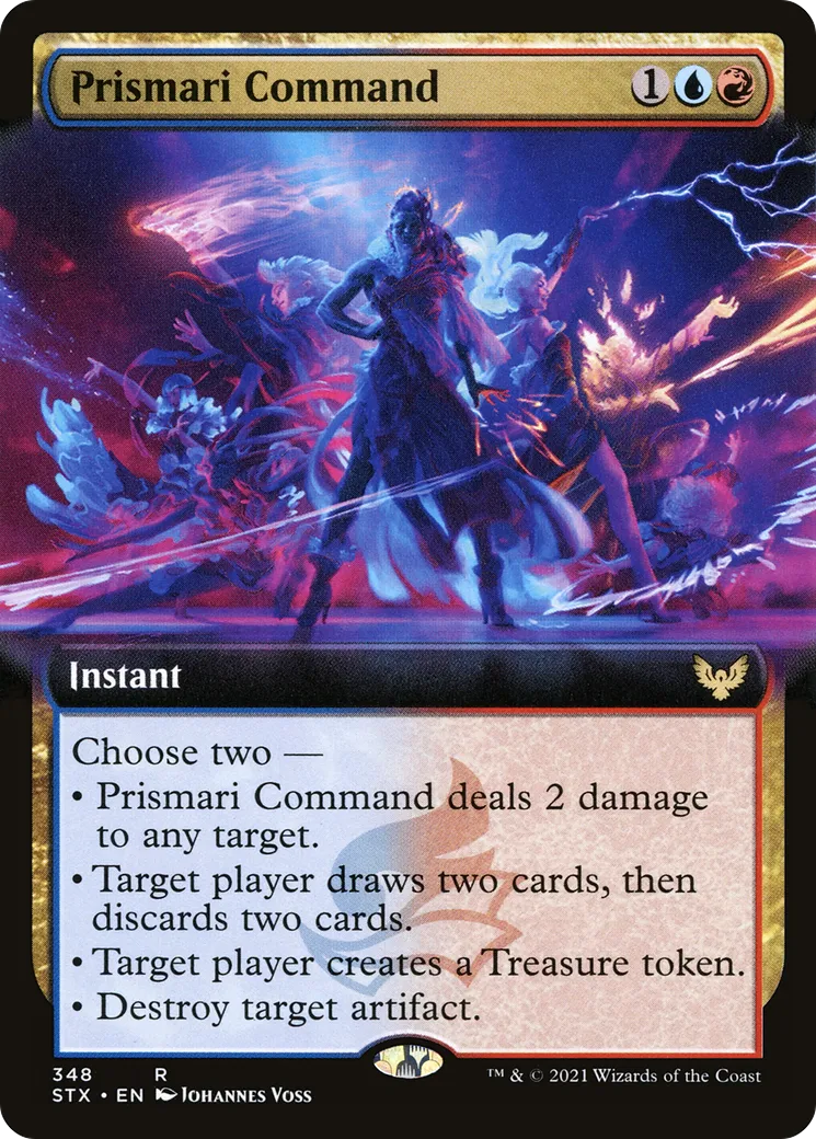 Prismari Command — Strixhaven: School of Mages — Magic: The Gathering