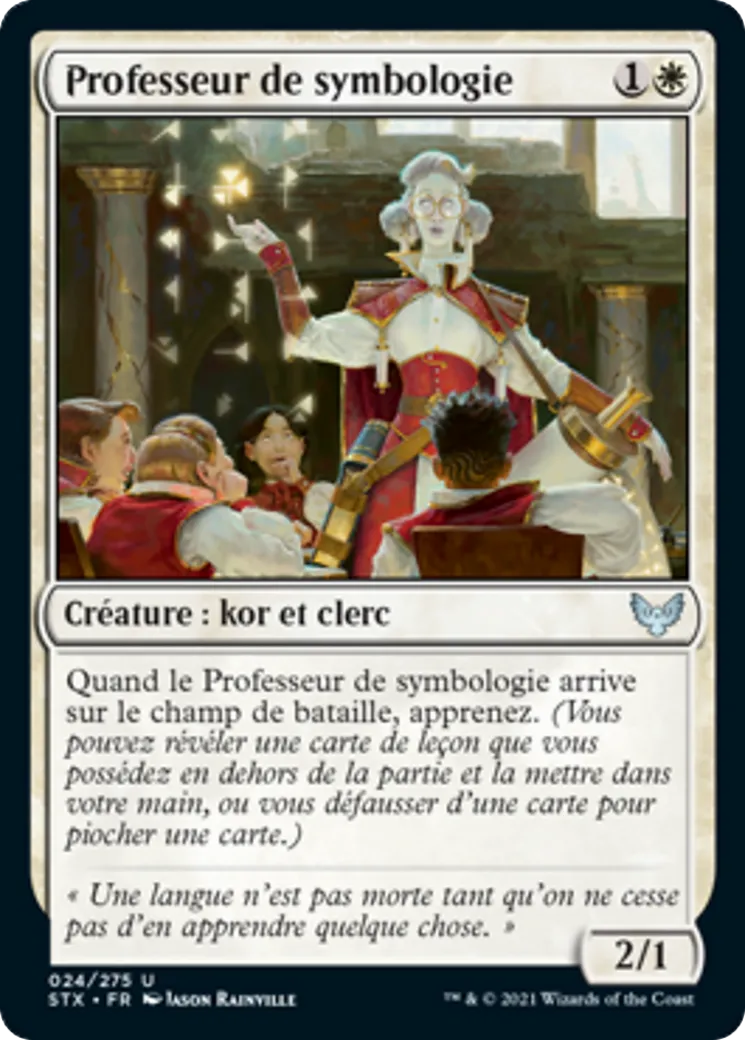 Professeur de symbologie — Strixhaven: School of Mages — Magic: The Gathering