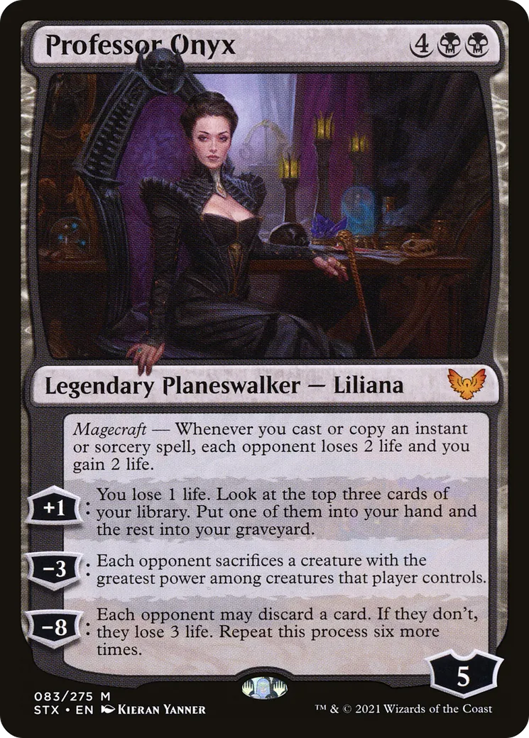 Professor Onyx — Strixhaven: School of Mages — Magic: The Gathering