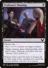 Product image for Professor's Warning