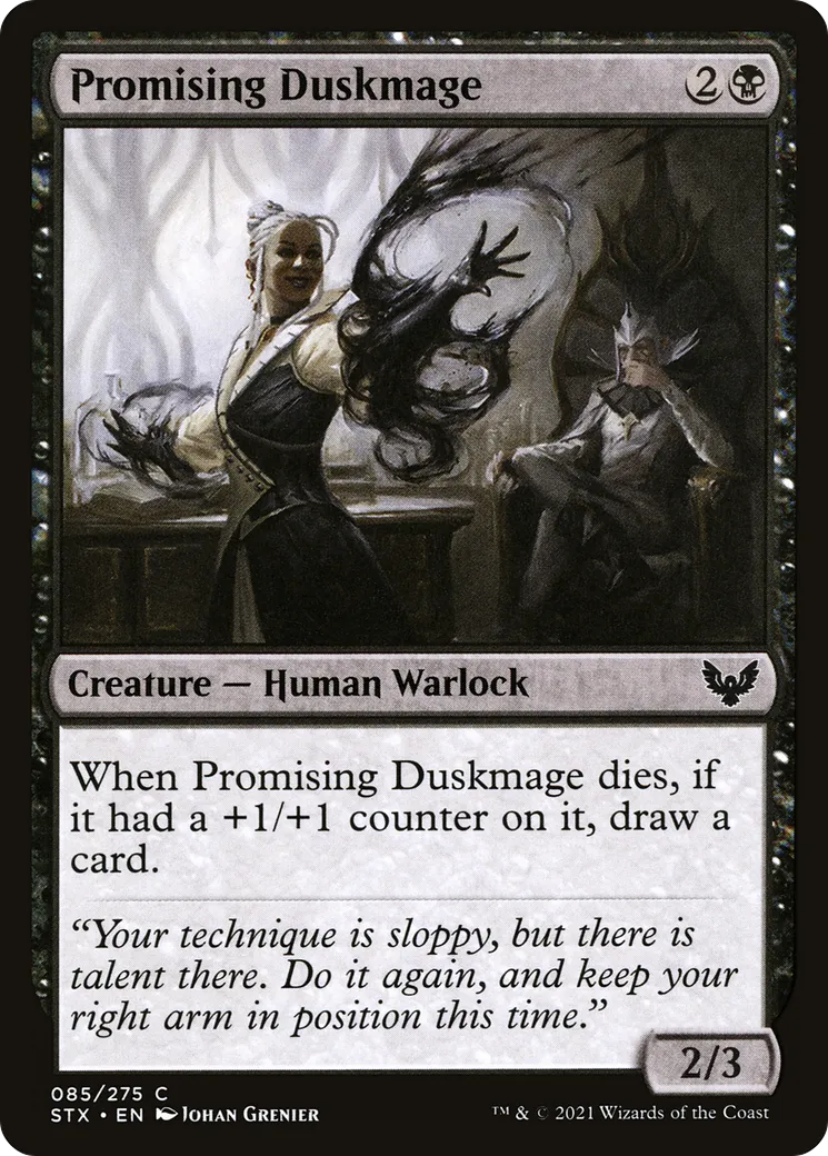 Brunemage prometteuse — Strixhaven: School of Mages — Magic: The Gathering