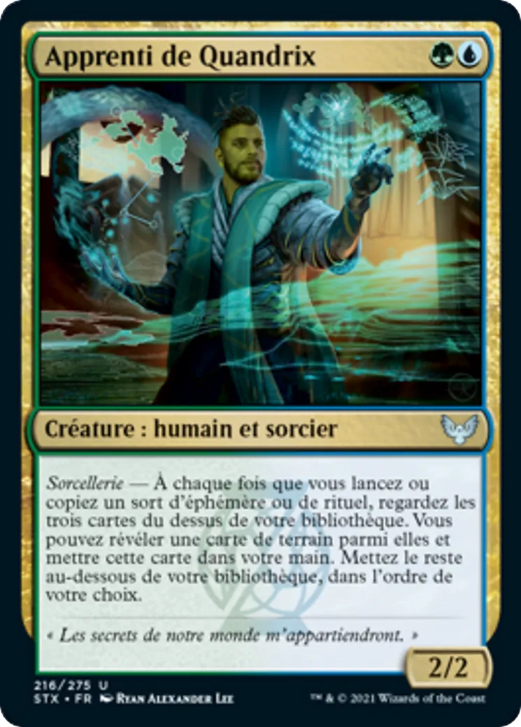 Apprenti de Quandrix — Strixhaven: School of Mages — Magic: The Gathering