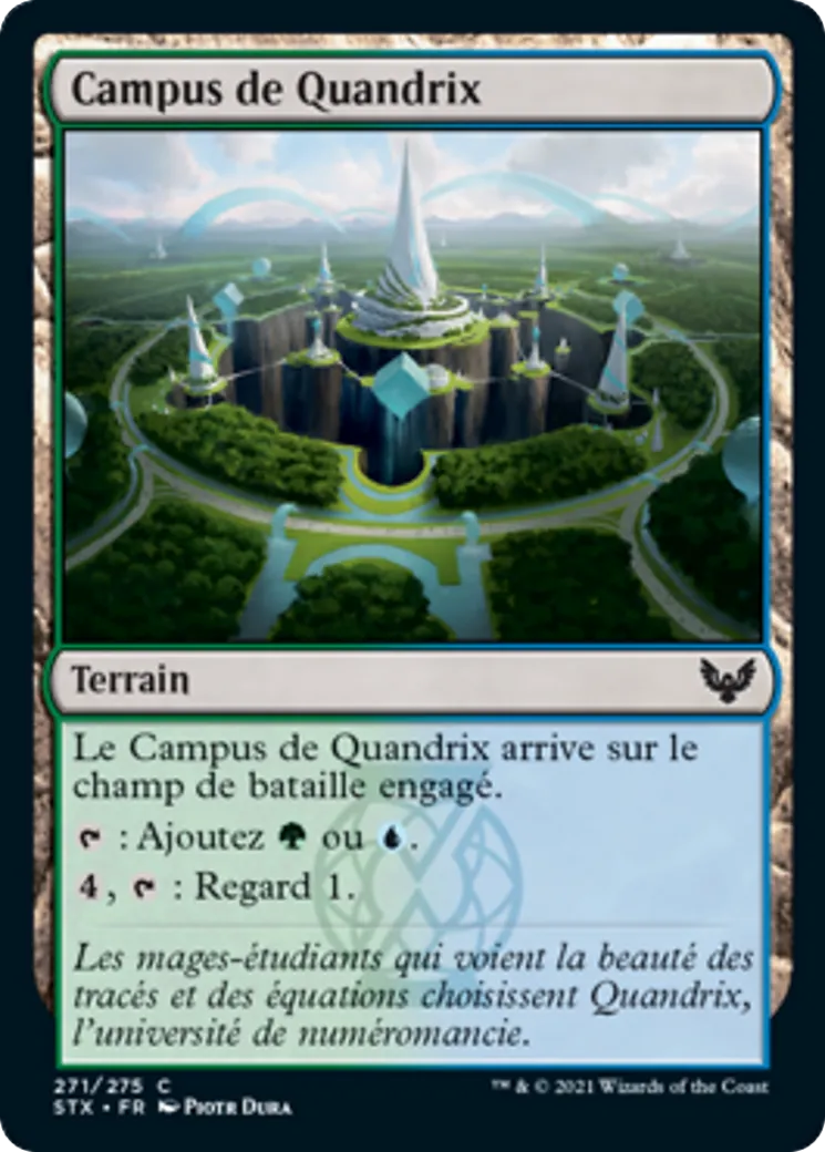 Campus de Quandrix — Strixhaven: School of Mages — Magic: The Gathering