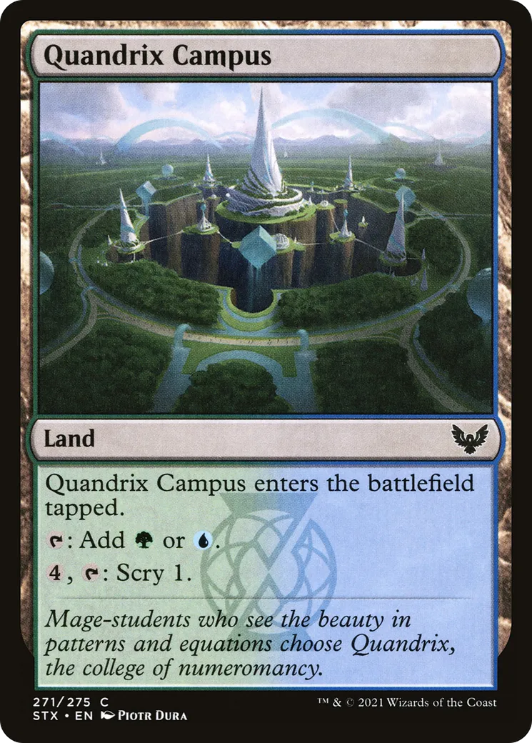 Quandrix Campus — Strixhaven: School of Mages — Magic: The Gathering