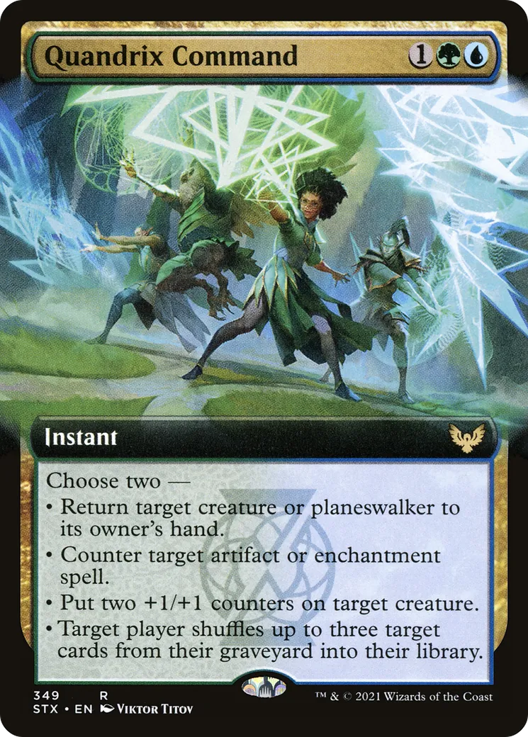 Quandrix Command — Strixhaven: School of Mages — Magic: The Gathering