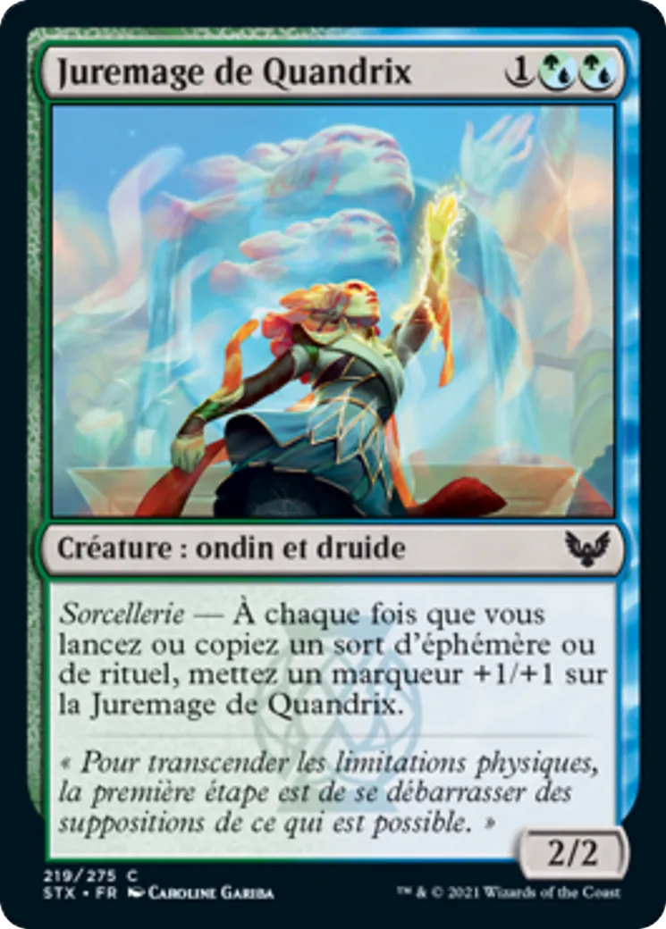 Juremage de Quandrix — Strixhaven: School of Mages — Magic: The Gathering