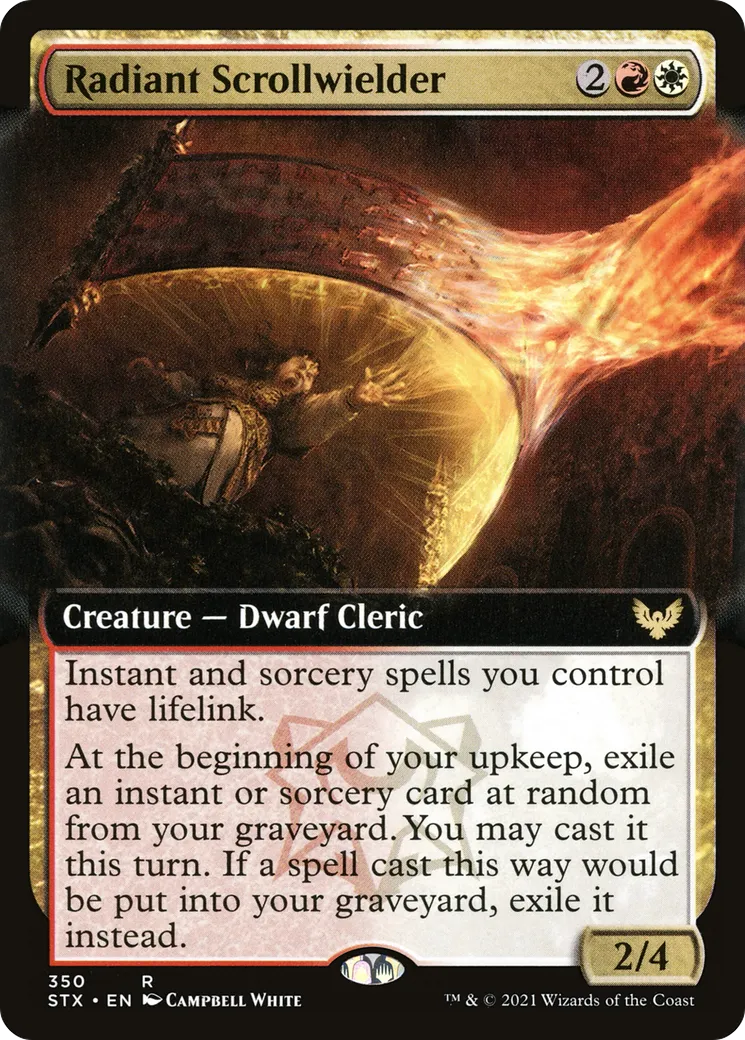 Radiant Scrollwielder — Strixhaven: School of Mages — Magic: The Gathering