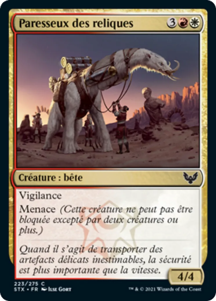Paresseux des reliques — Strixhaven: School of Mages — Magic: The Gathering