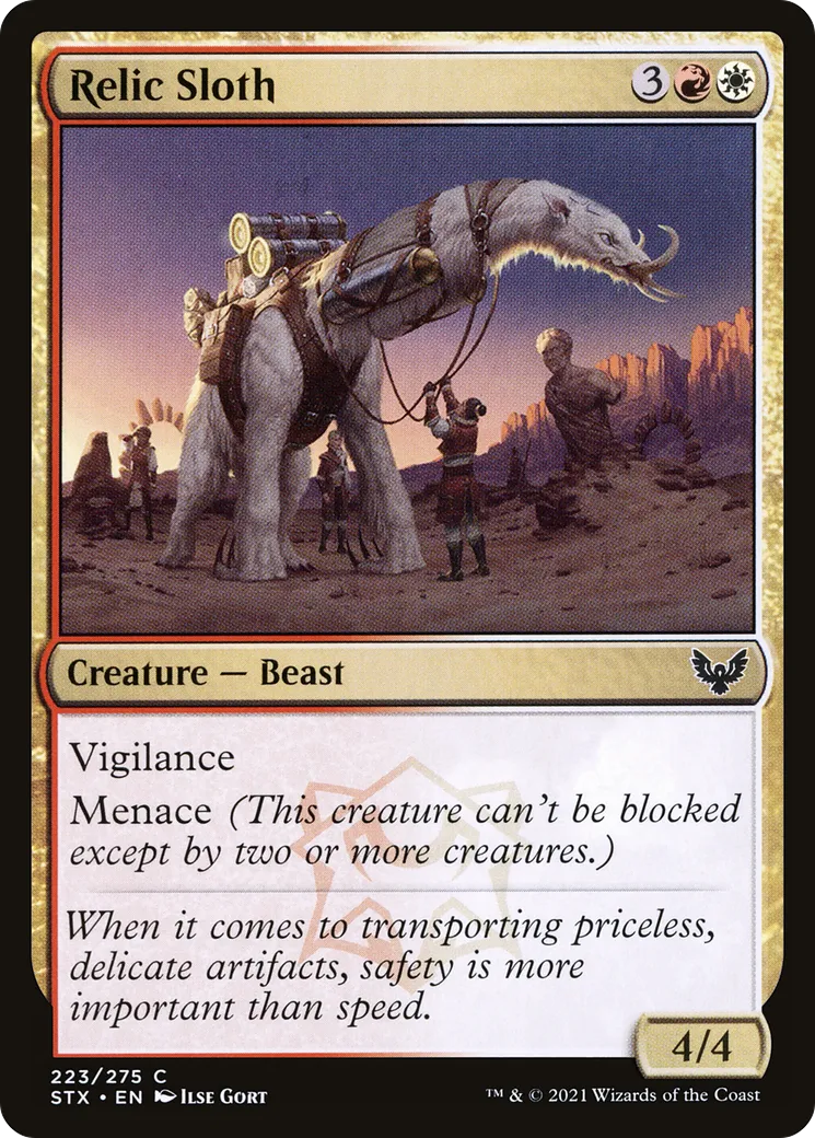 Paresseux des reliques — Strixhaven: School of Mages — Magic: The Gathering