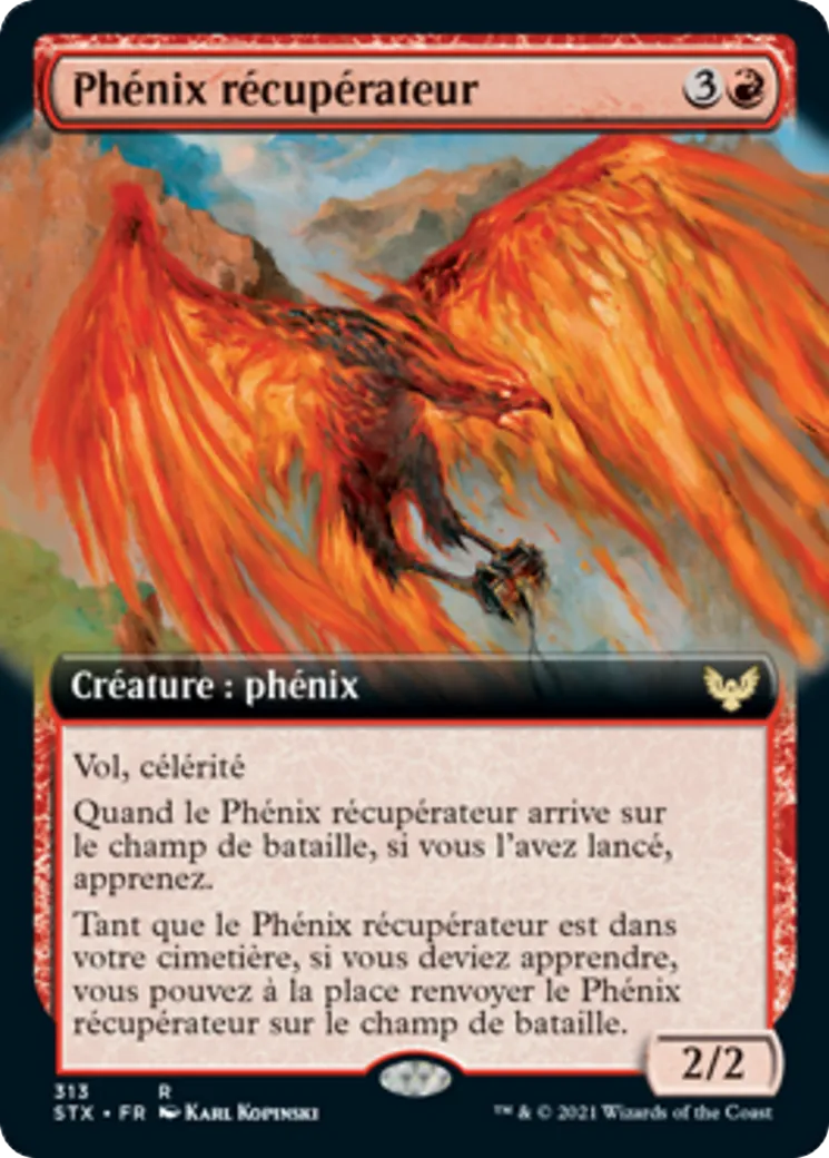Phénix récupérateur — Strixhaven: School of Mages — Magic: The Gathering