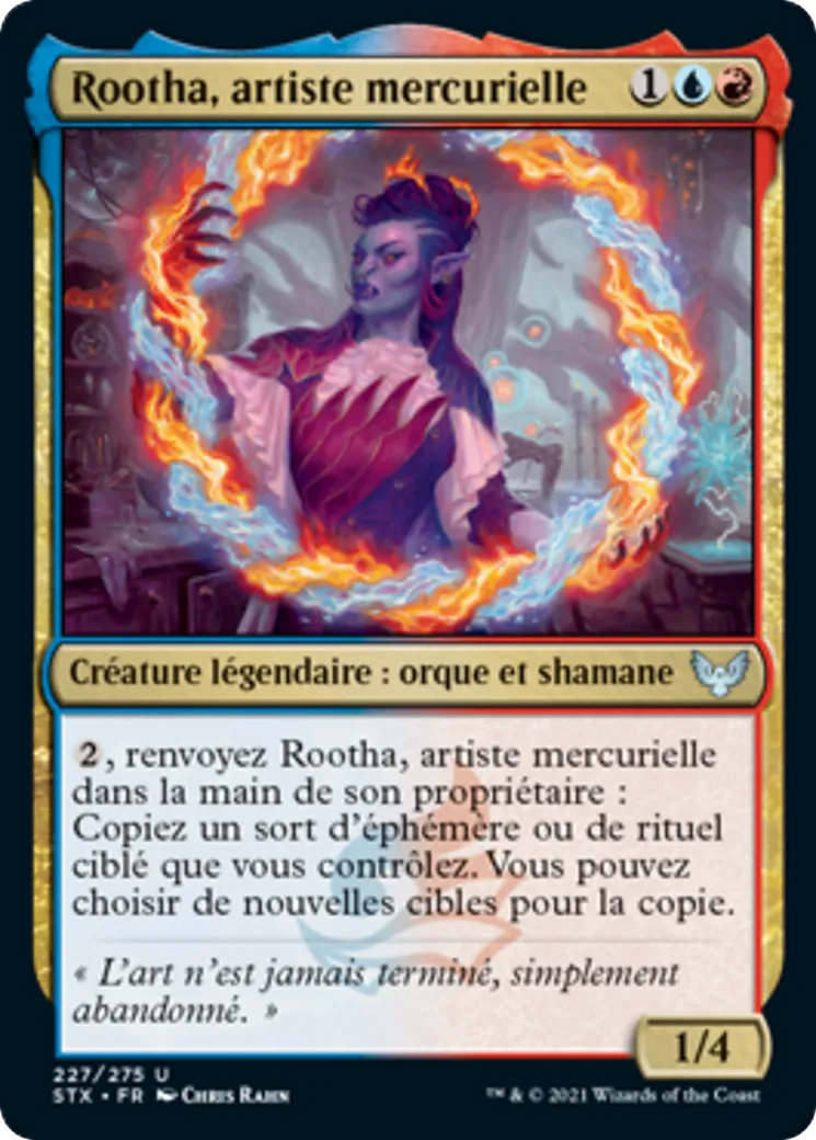 Rootha, artiste mercurielle — Strixhaven: School of Mages — Magic: The Gathering