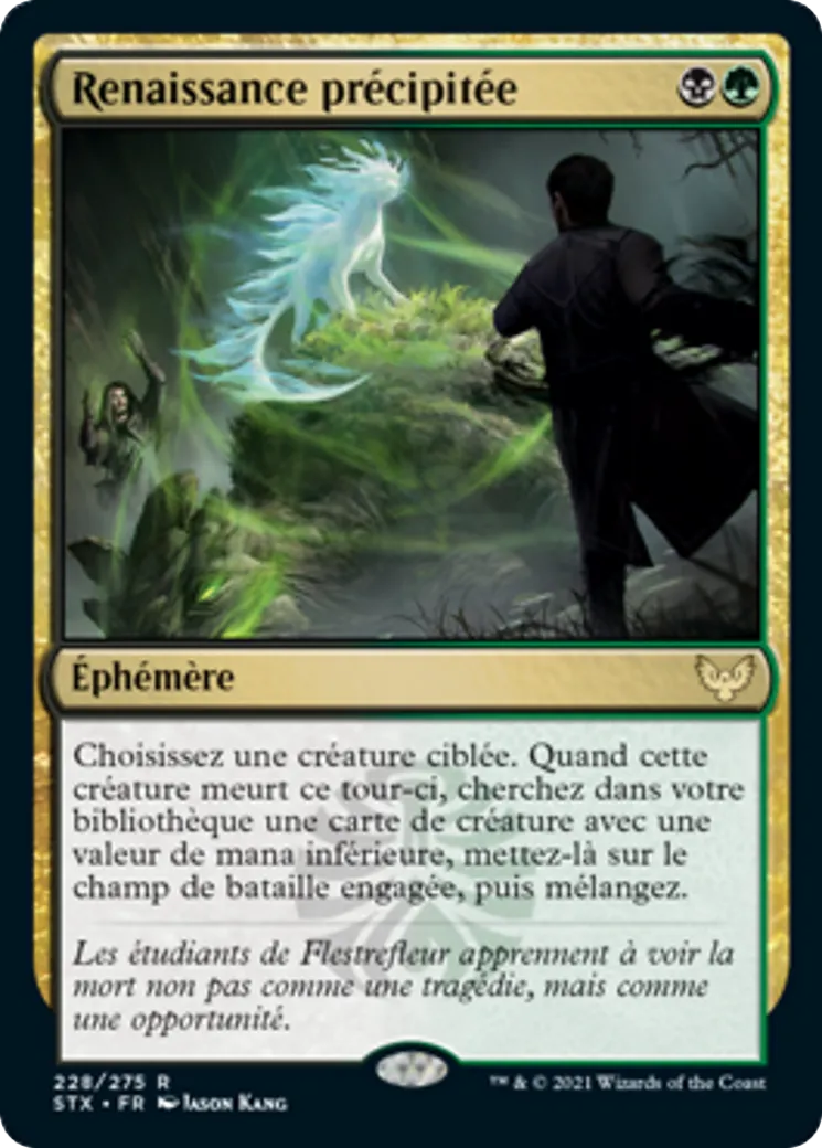 Renaissance précipitée — Strixhaven: School of Mages — Magic: The Gathering