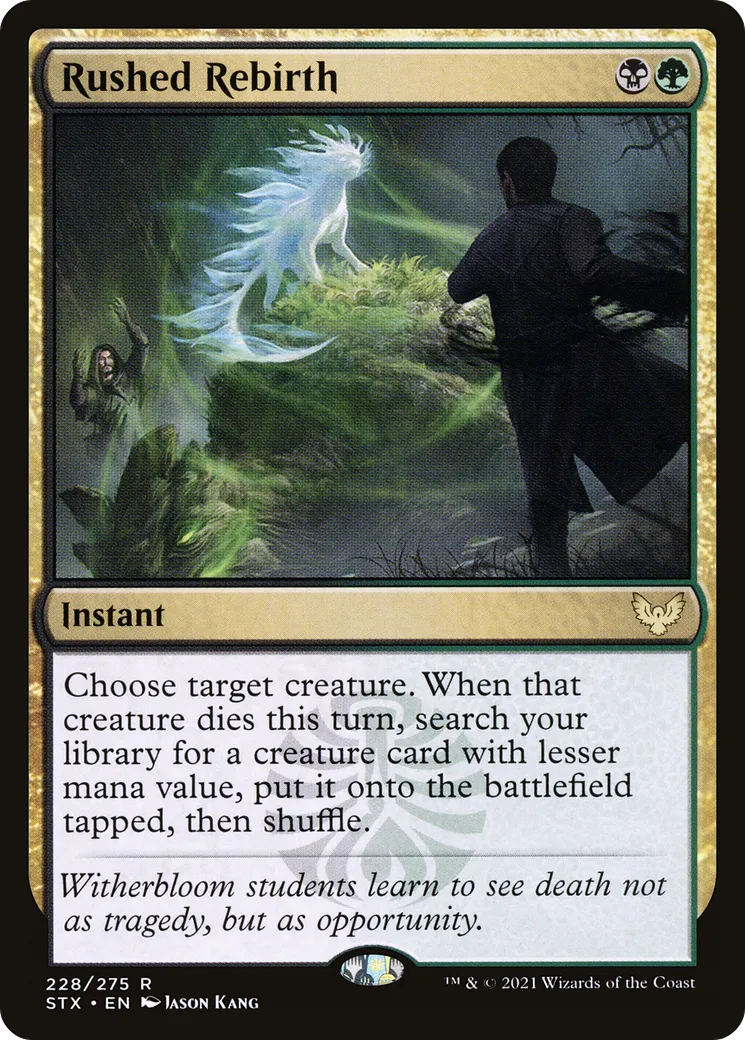 Renaissance précipitée — Strixhaven: School of Mages — Magic: The Gathering