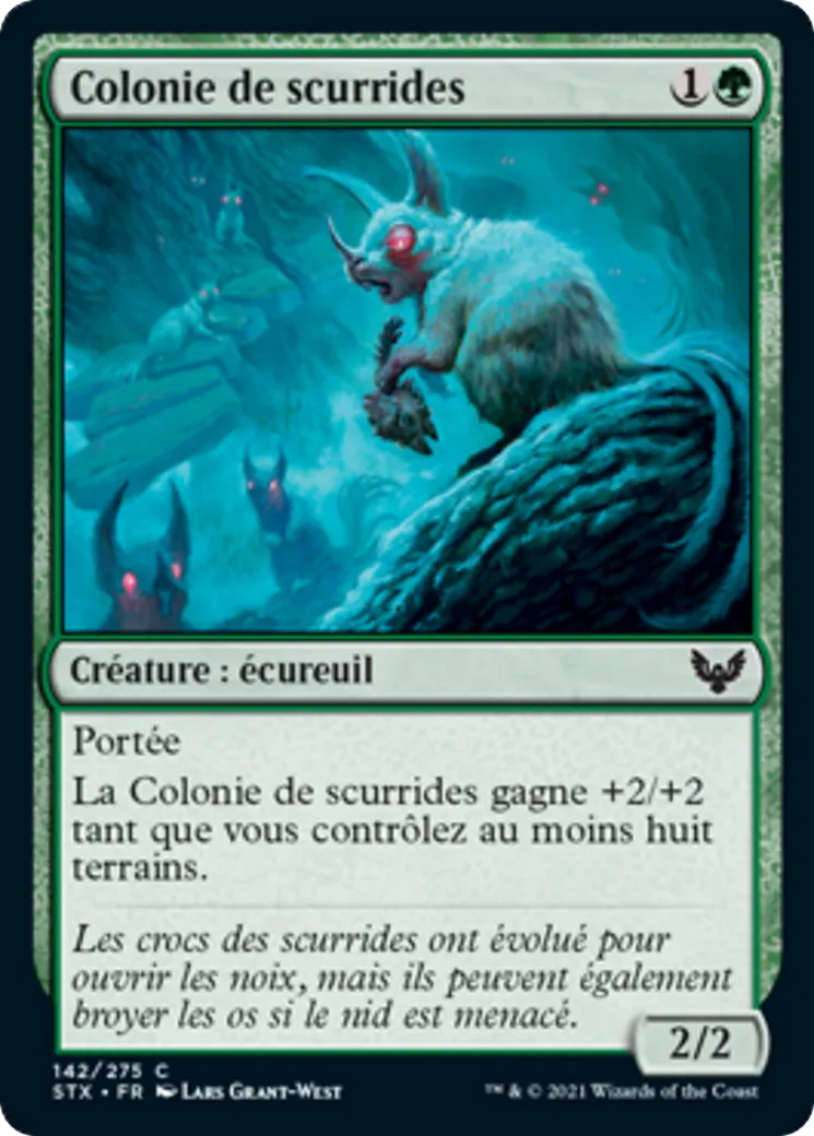 Colonie de scurrides — Strixhaven: School of Mages — Magic: The Gathering