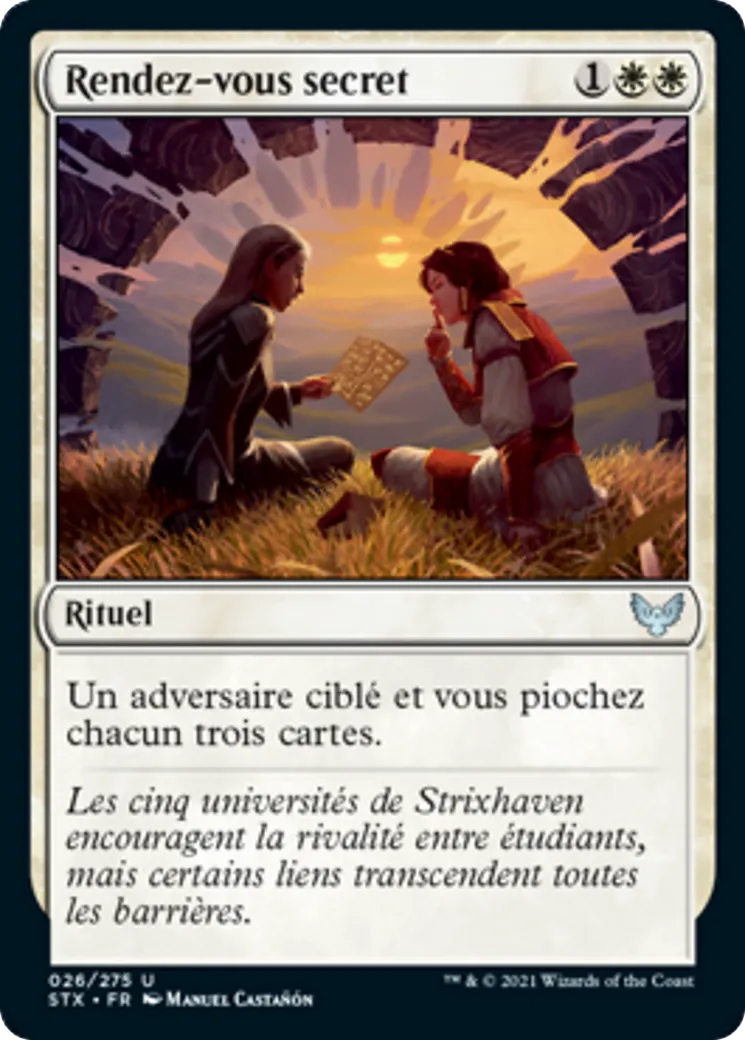 Rendez-vous secret — Strixhaven: School of Mages — Magic: The Gathering