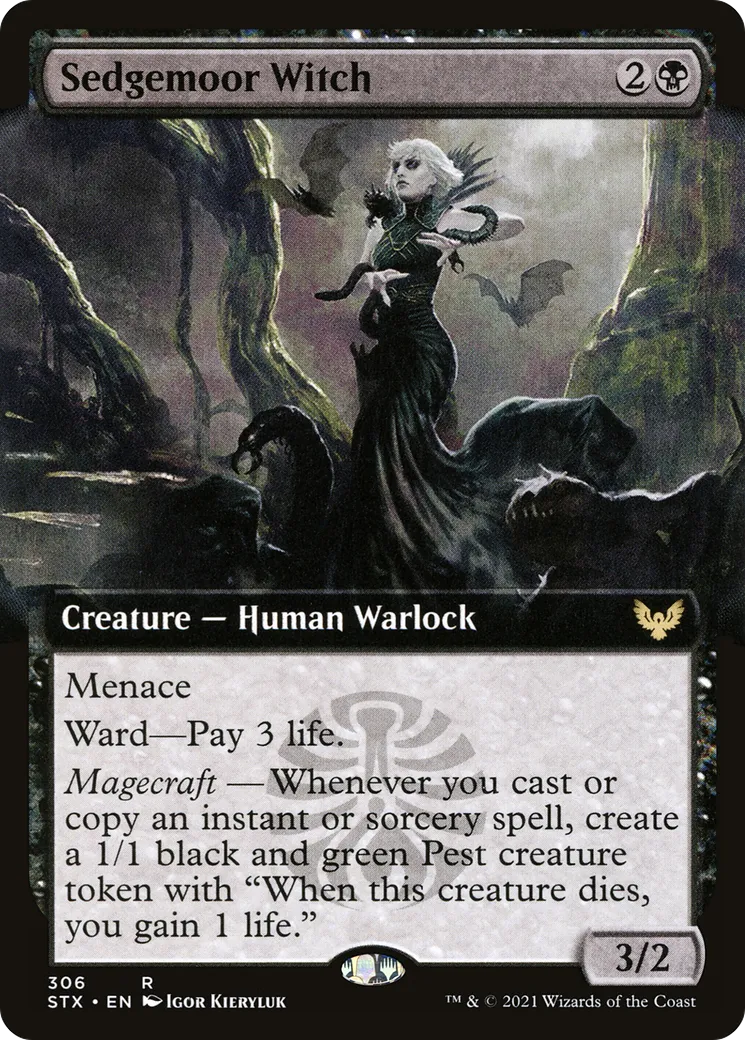 Sedgemoor Witch — Strixhaven: School of Mages — Magic: The Gathering