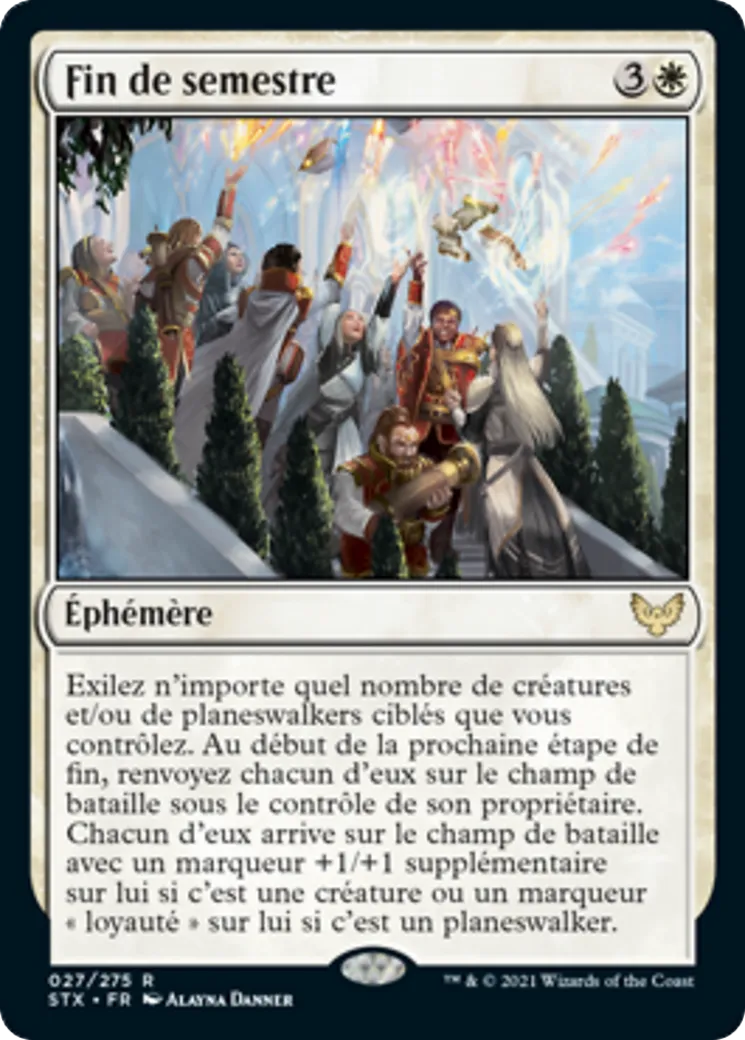 Fin de semestre — Strixhaven: School of Mages — Magic: The Gathering