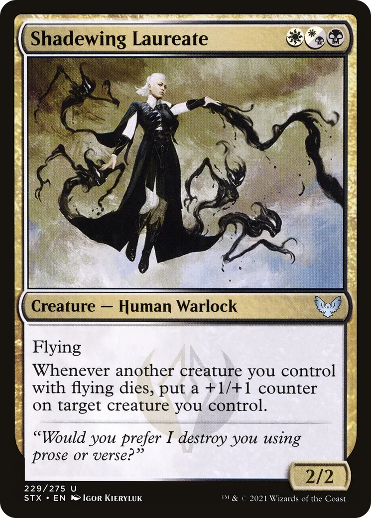 Lauréate ailombre — Strixhaven: School of Mages — Magic: The Gathering