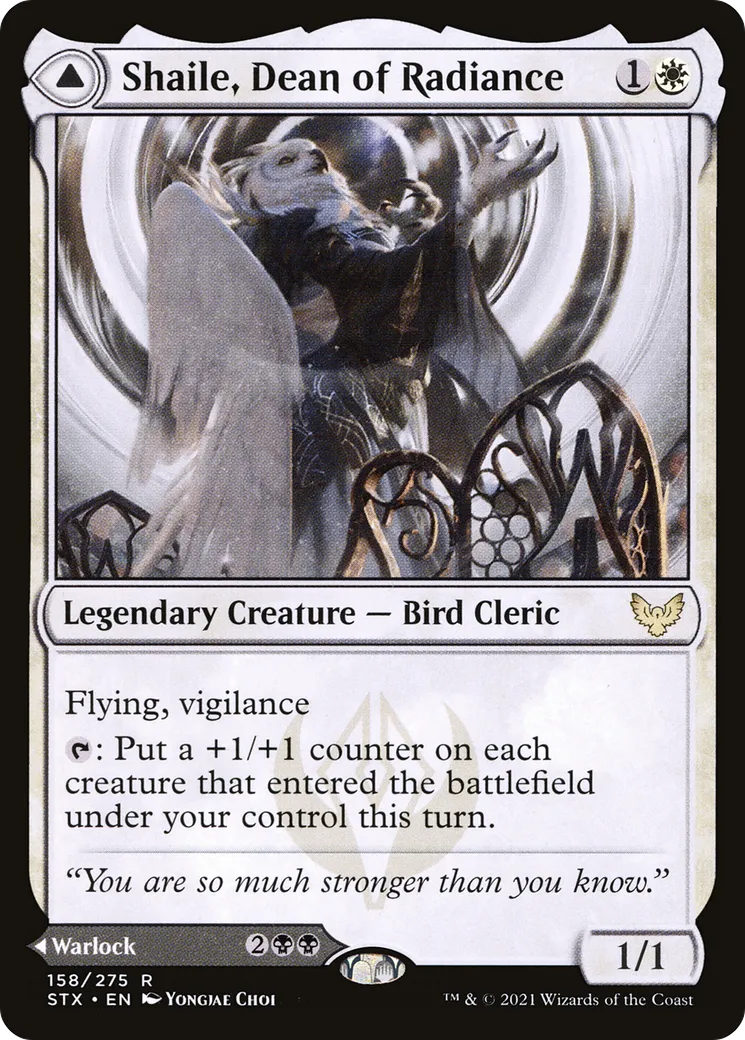 Shaile, doyenne de l'irradiance // Embrose, doyen des ombres — Strixhaven: School of Mages — Magic: The Gathering