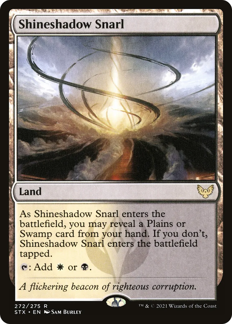 Shineshadow Snarl — Strixhaven: School of Mages — Magic: The Gathering