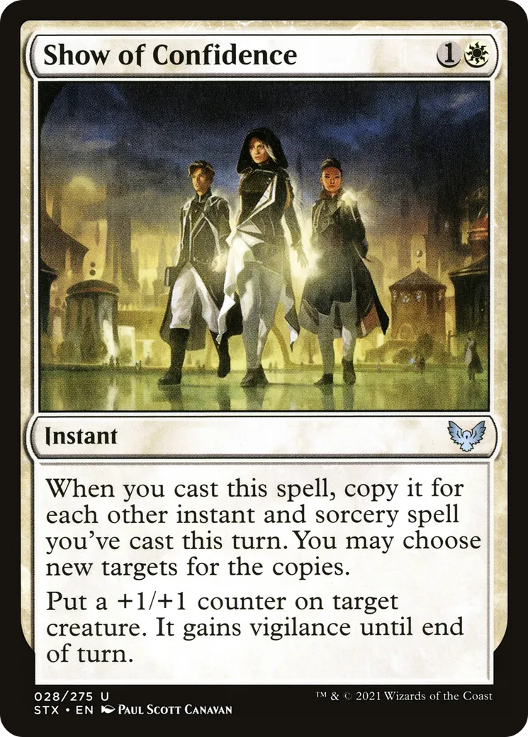 Démonstration d'assurance — Strixhaven: School of Mages — Magic: The Gathering