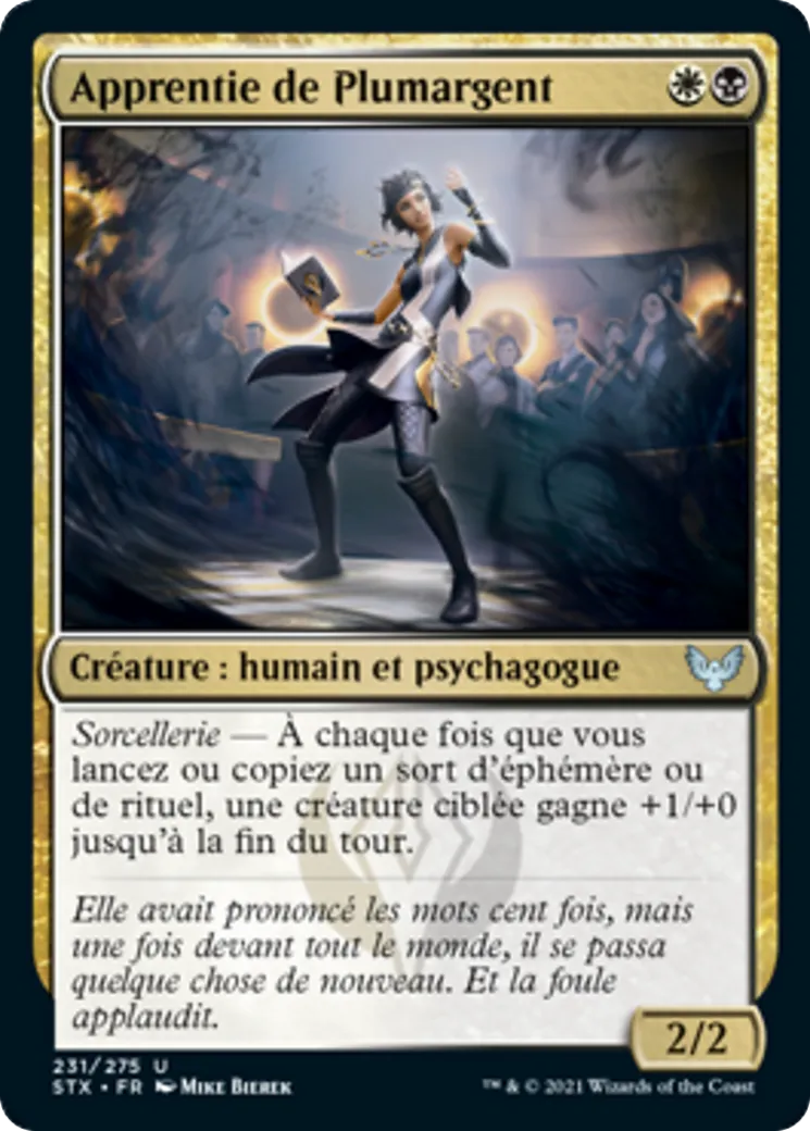 Apprentie de Plumargent — Strixhaven: School of Mages — Magic: The Gathering